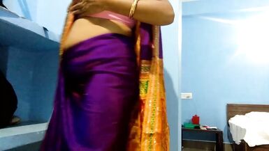 Moms Best Friend Suck My Dick Hotel Doggy Style Fucking In Saree - 4 image