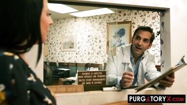 Dodgy Dentist Donnie fills Angela's Cavity - 1 image