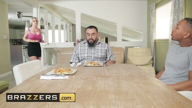 Brazzers - Busty milf Dee Williams cheats on her husband with young bbc - 2 image