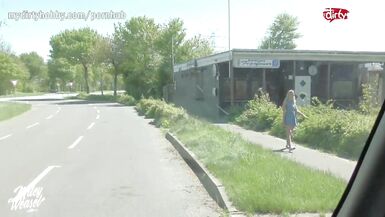 MyDirtyHobby - Gorgeous MILF outdoor fuck with stranger - 1 image