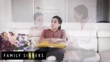 Family Sinners - Latina stepmom fucks petite stepson - 2 image