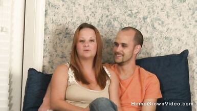 Real amateur couple make their first homemade video - 4 image