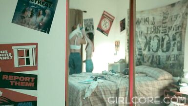 Nerdy Lesbians Blinded By Science & Hot Virtual MILF-GIRLCORE - 4 image