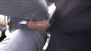 Lady get fingered in bus - 11 image