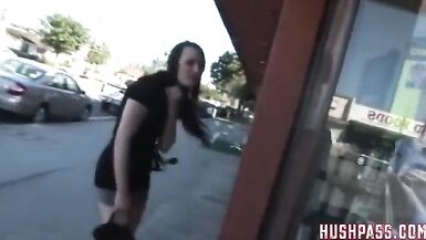 Dana gives up her pink ass flower to a  cock - 1 image