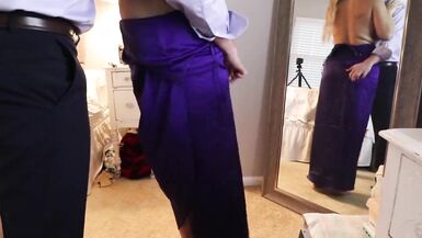 Wedding date takes me home to play with my huge boobs and fuck me - 3 image