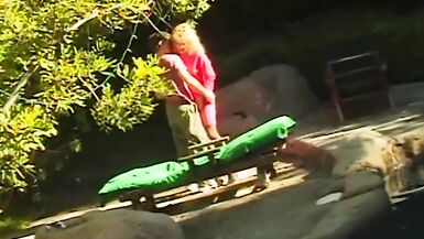 MomsWithBoys - Mature Blonde Demands Fucking Her Tight Ass - 1 image