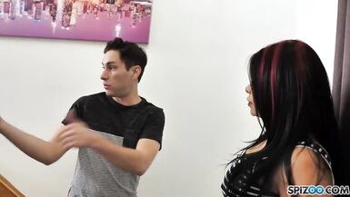 Spizoo - Latina Gabby Quinteros is fucked by a big dick, big booty