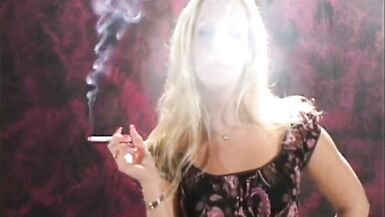 Felicity smoking All-White compilation - 13 image