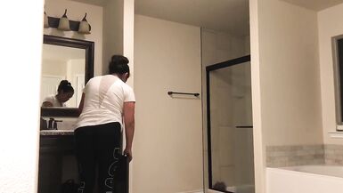 Big Booty Neighbor Caught Again! - 1 image