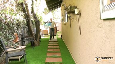 SheDoesAnal - Poolside Anal Sex With MILF India Summer - 3 image