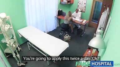 FakeHospital Tight pussy makes doctor cum - 2 image