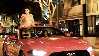 Jules Jordan - Tag Team Duo Angela White & Ivy Lebelle Find Dark Meat - 1 image