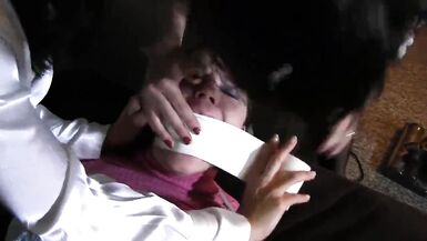 Rich Girl (JJ Plush) Bound & Gagged by two Maids