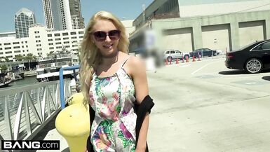 Alix Lynx covers her tits in cum - 2 image