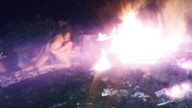 Screwing my brothers wife by the camp fire - 15 image