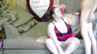 Surprise Wife On Valentine Day With A Strange Dick To Fuck - 3 image