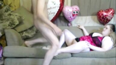 Surprise Wife On Valentine Day With A Strange Dick To Fuck - 4 image