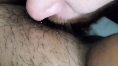 His tongue and cock are way better than my vibrator