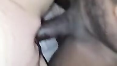 Bitch with big tits getting fucked by big black dick - 13 image