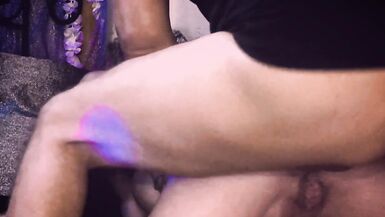 Tiny Hotwife gets Shared. Hubby and DL Stranger hold her down & pound her little tight ass ! - 15 image