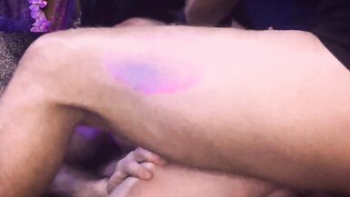 Tiny Hotwife gets Shared. Hubby and DL Stranger hold her down & pound her little tight ass ! - 8 image