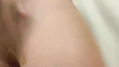 Lifted her dress and masturbates pussy in pantyhose - 5 image