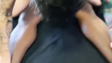 Riding big black hard cumms on my ass - 13 image