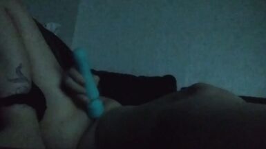 He fell asleep so I had to take care of it all by myself.