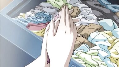 Step Mom Caught Her Son Masturbating With Her Lingerie | Uncensored Hentai - 8 image