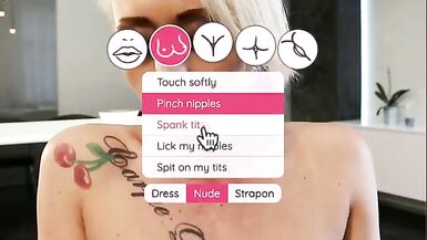 first interactive lesbian POV game ! Christina Shine is your pet and you can do everything you want - 11 image