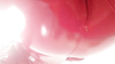 Red PVC Catsuit Vinyl Fetish, FemDom POV Dirty Talk Humiliation - 2 image