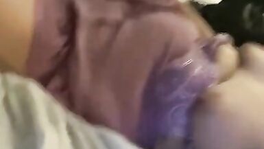 Orgasmi multipli femminili da sola a casa con respiro forte - 10 image
