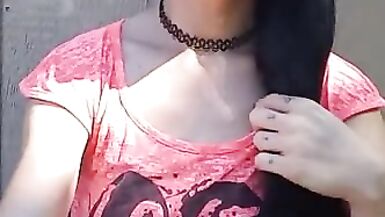 Ciggy in yard public sfw smoking milf - 13 image