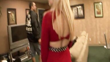 blonde MILF with big boobs loves to fuck hard