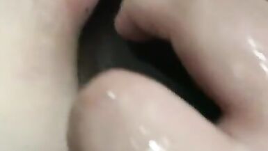 Milf fucked with eggplant! - 2 image