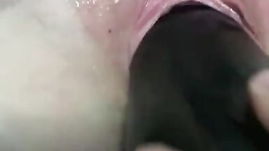 Milf fucked with eggplant! - 7 image