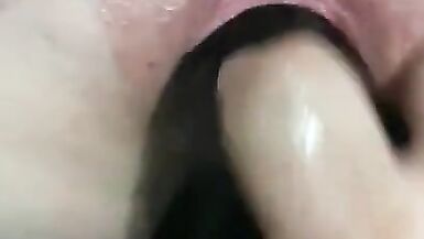 Milf fucked with eggplant! - 9 image