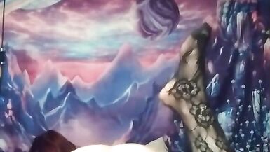 Little pink pussy squirms away from toy - 10 image