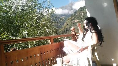 I smoked on the balcony and the neighbor saw me naked - 7 image