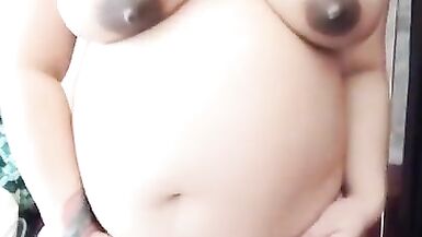 Pregnant wife showing her body - 15 image