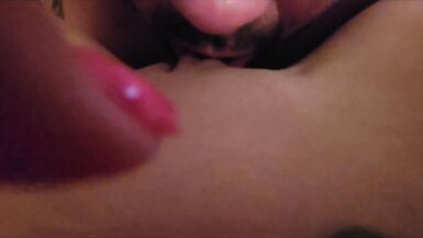 He sucks my clit so good & I ride his cock  - 4 image