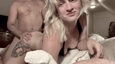 Hot Wife gets Railed by Husband - 1 image