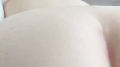 Spreading my amateur wife's hairy pussy open and sticking a butt plug in her tight asshole - 13 image
