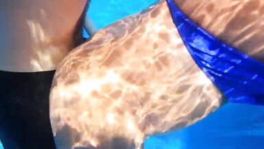 Sexy Joy takes a Creampie in the Pool - 14 image