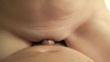 Wet Pussyjob close up with precum - 14 image