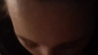 Chocking and him moaning blowjob - 12 image