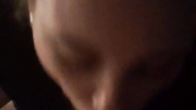 Chocking and him moaning blowjob - 3 image