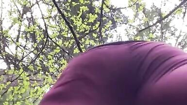 Fucking TastiLipps HARD in the Forest (We almost fall  - 12 image