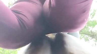 Fucking TastiLipps HARD in the Forest (We almost fall  - 15 image